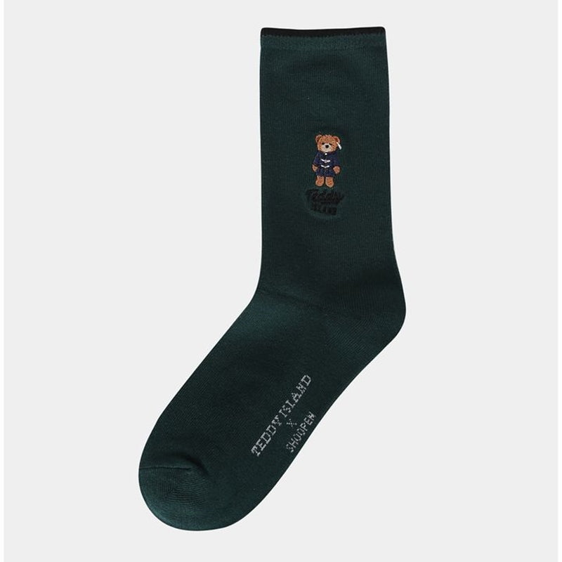 SHOOPEN x Teddy Island - Embroidered Socks