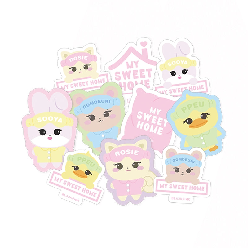 BlackPink - MY SWEET HOME - [BPTOURMSH] Character Sticker Set