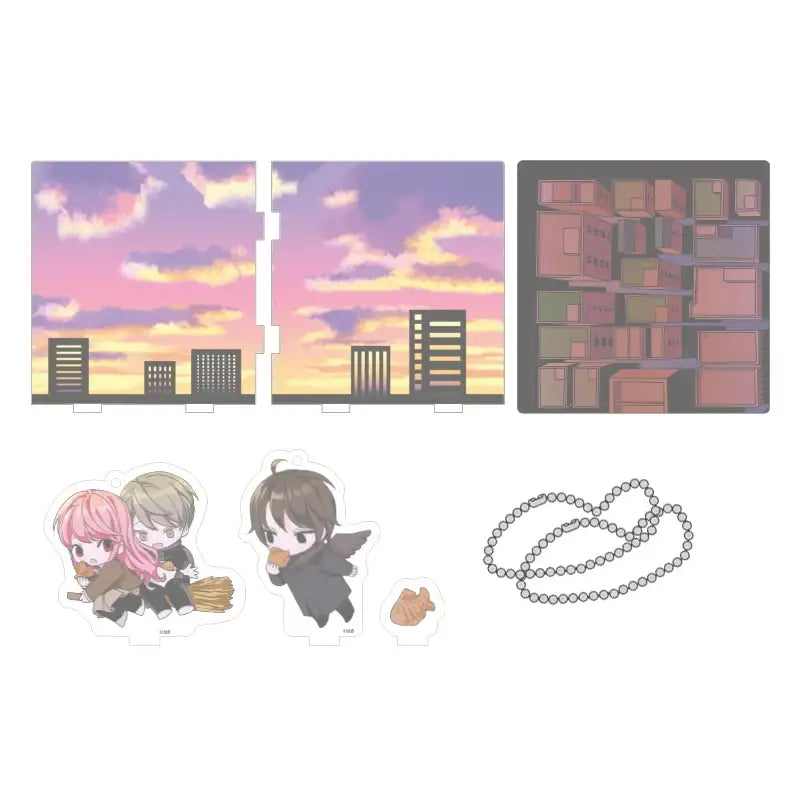 I Don't Want This Kind Of Hero - Sunset Set Acrylic Stand - Webtoon Shop - Acrylic Stand - Harumio
