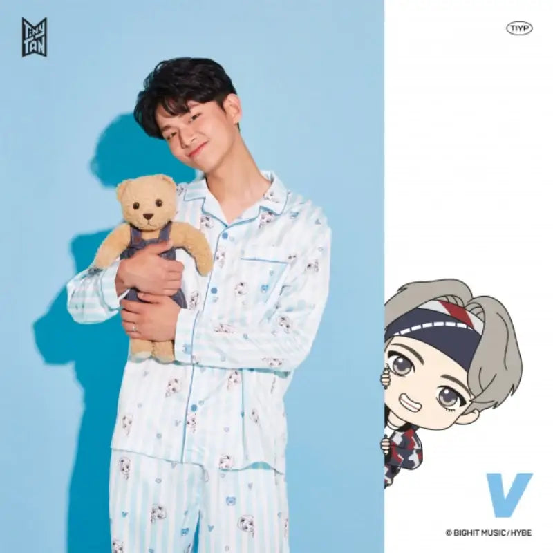 BTS - TinyTAN x TIYP - peek-a-boo Pajama - BTS - Clothing - Harumio