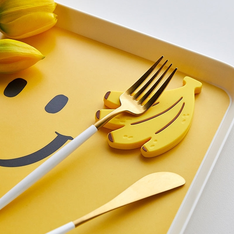 Korean Sweet Dessert - Fruit Shaped Cutlery Holder