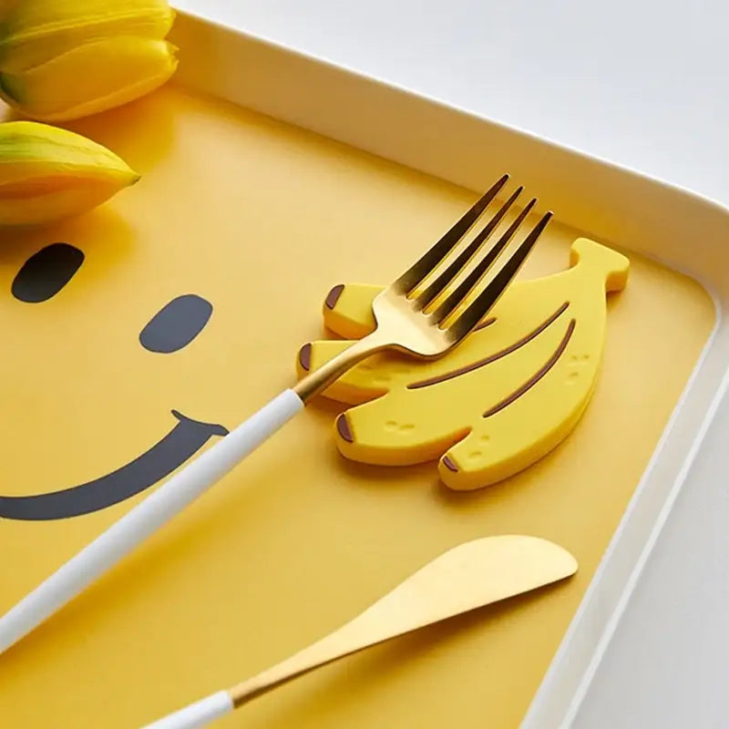 Korean Sweet Dessert - Fruit Shaped Cutlery Holder - Modern House - Home & Living - Harumio