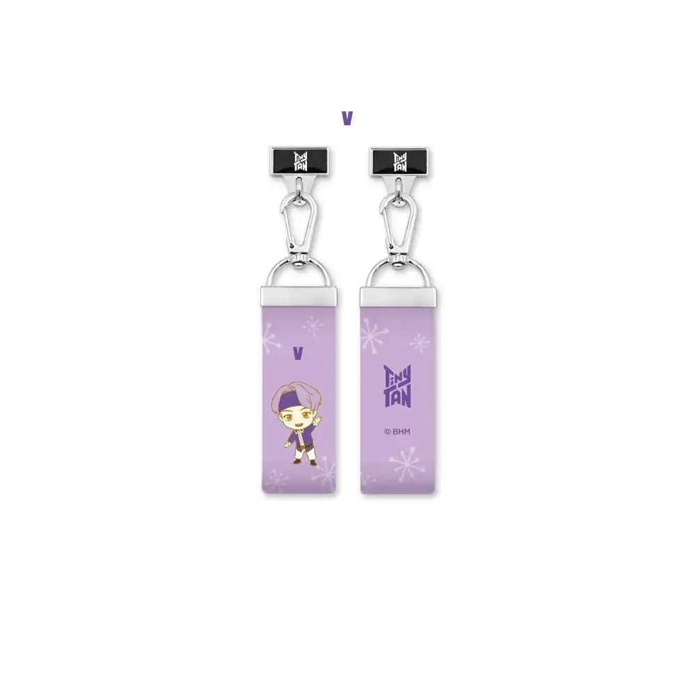 BTS - TinyTAN Purple Holidays Finger Strap - BTS - Accessories - Harumio