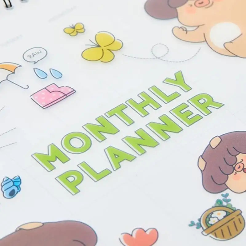 Mani Mani - Monthly Planner - BONICREW - Stationery - Harumio