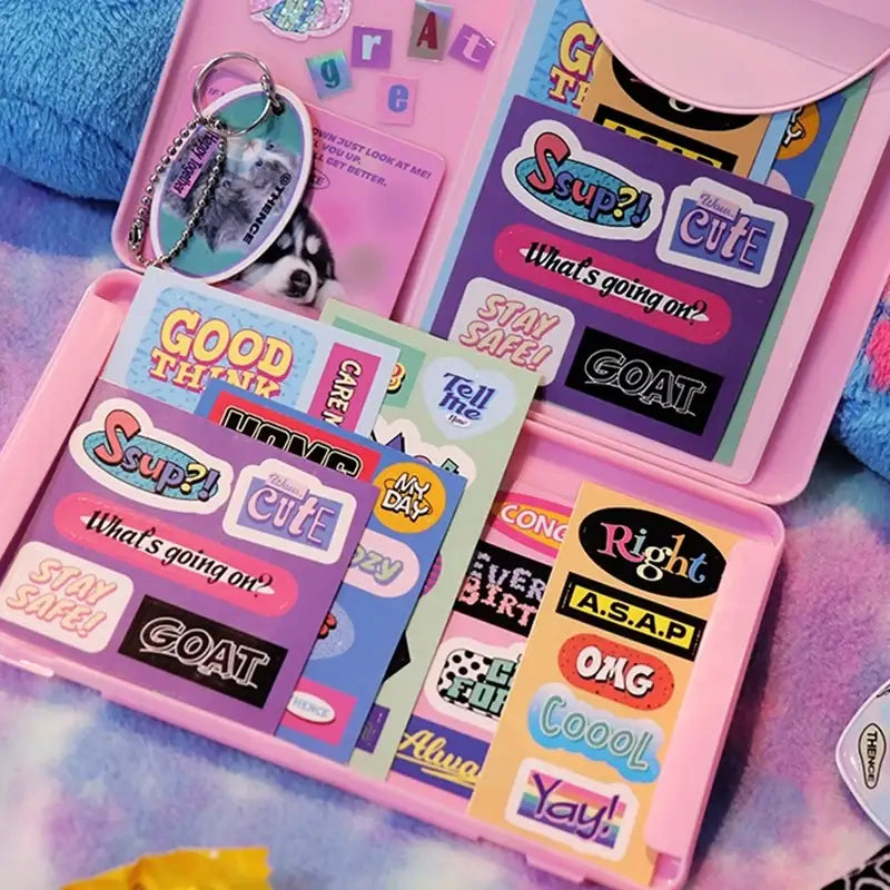 THENCE - Vintage Sticker Words Ver.2 - THENCE - Accessories, Stationery - Harumio