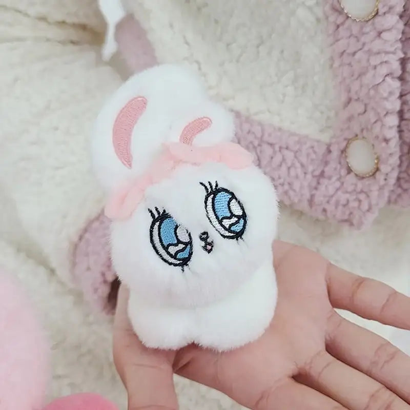 Esther Bunny - Laying Keyring Stuffed Toy - Esther Bunny - Keyrings - Harumio