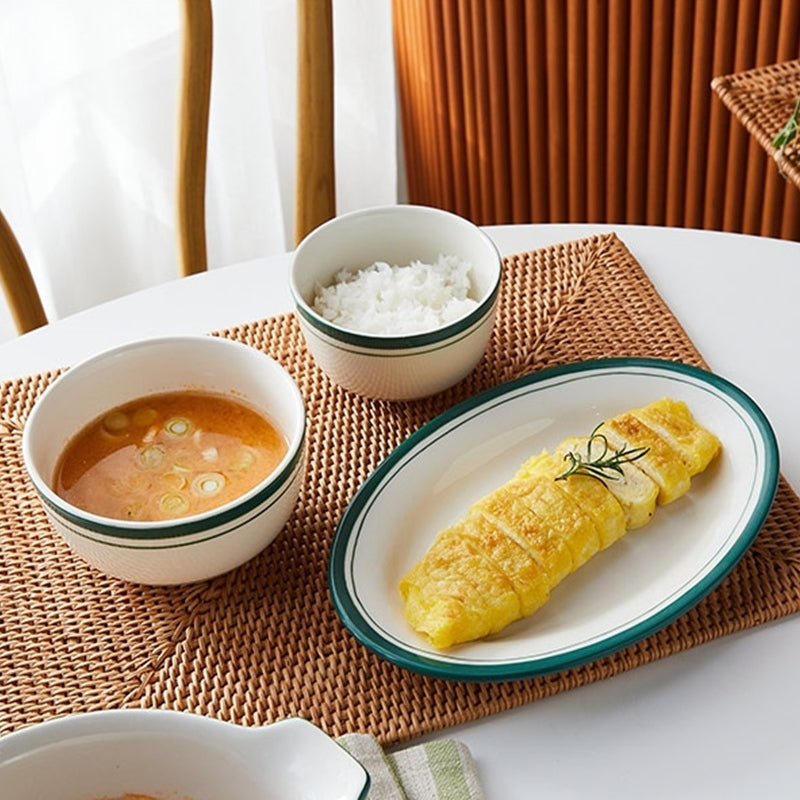 Korean L Keno - Soup & Rice Bowl Set
