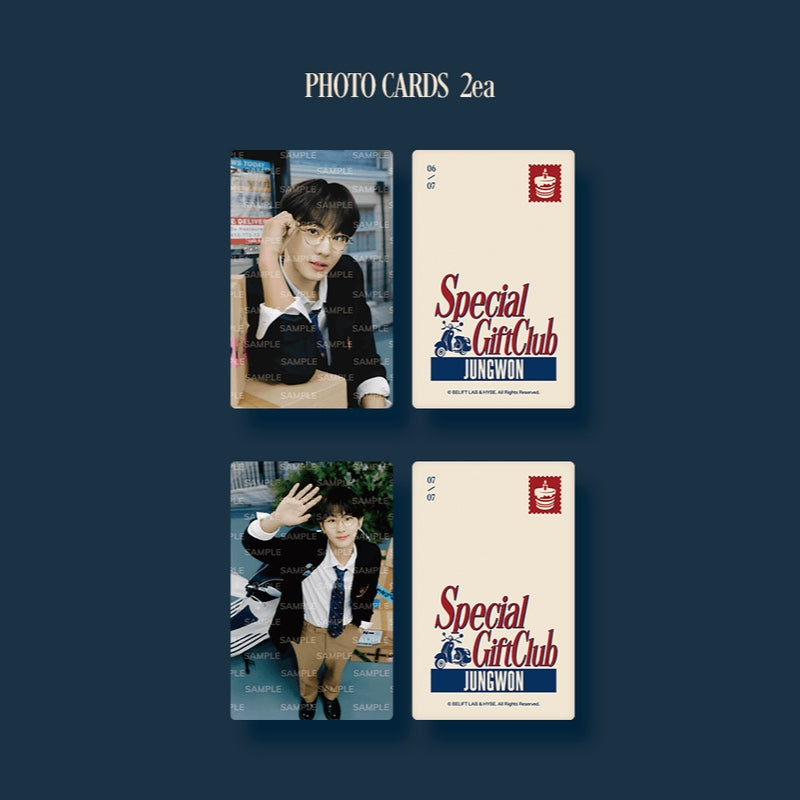 ENHYPEN - Special Gift Club - Jungwon Mini Photo Card Binder