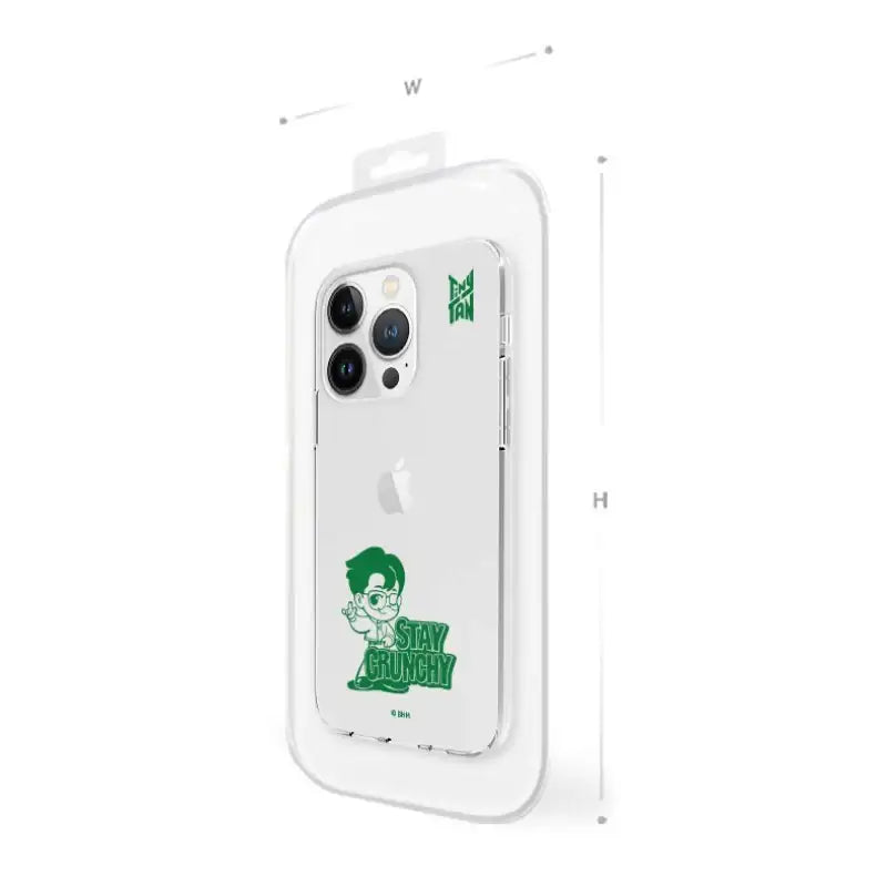 BTS - TinyTAN TinyMART Transparent Jelly Phone Case - Jin - BTS - Accessories - Harumio