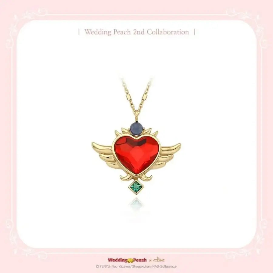 Wedding Peach x CLUE - Angel's Treasure Something Old Silver Necklace - Wedding Peach x CLUE - Jewelry - Harumio