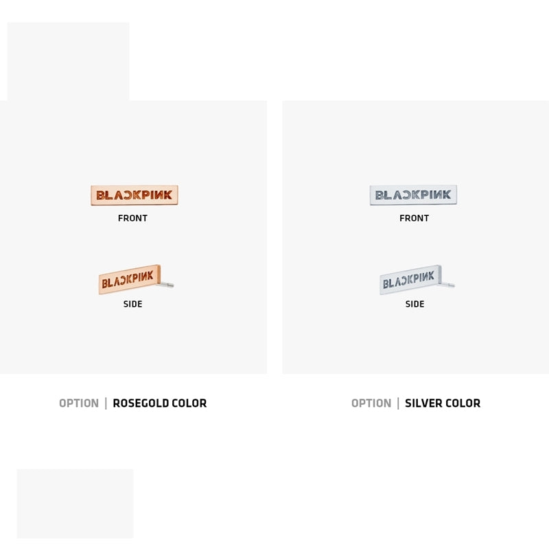 BlackPink - KIND Silver Earrings