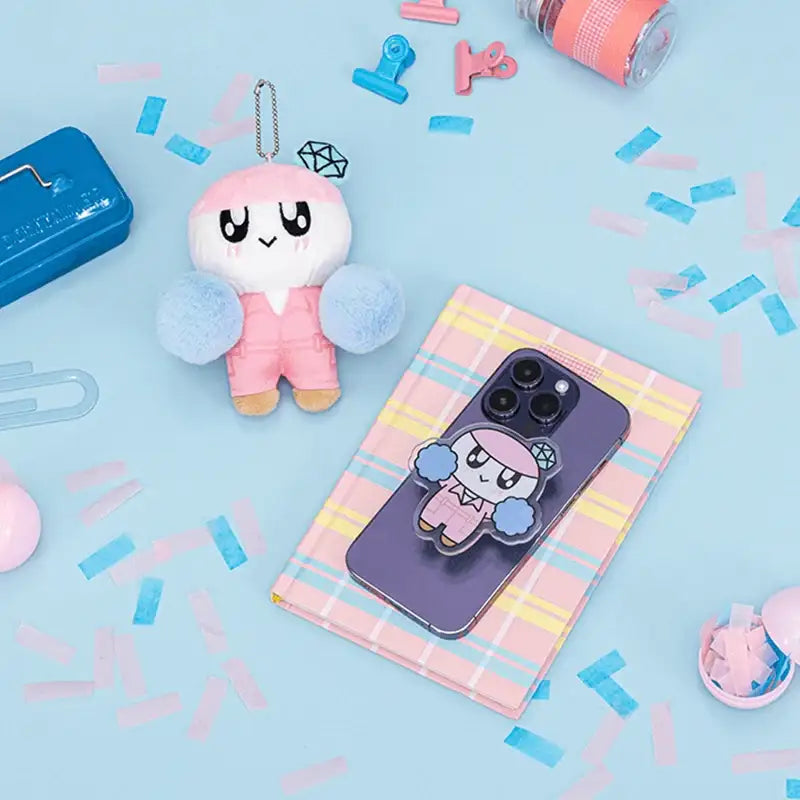 SEVENTEEN - 2023 CARAT LAND - Bongbongee Doll Keyring - SEVENTEEN - Keyrings - Harumio