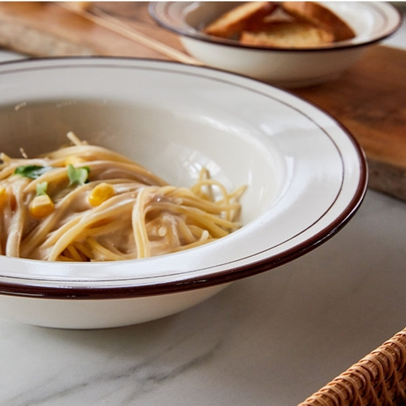 Korean L ON Keno Pasta Dish D24 Set 2P