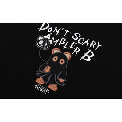 Ambler - Ghost Bear Overfit Hoodie Sweatshirt