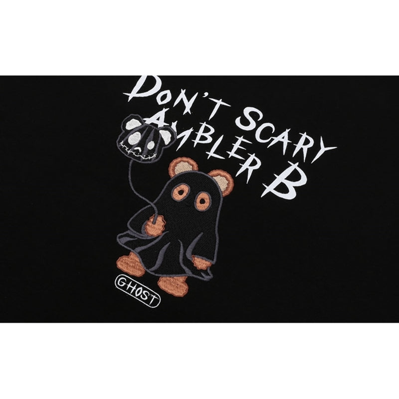 Ambler - Ghost Bear Overfit Hoodie Sweatshirt