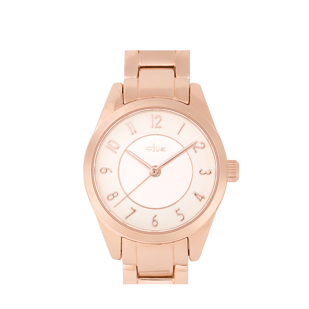 CLUE - Simply Rose Gold Metal Watch
