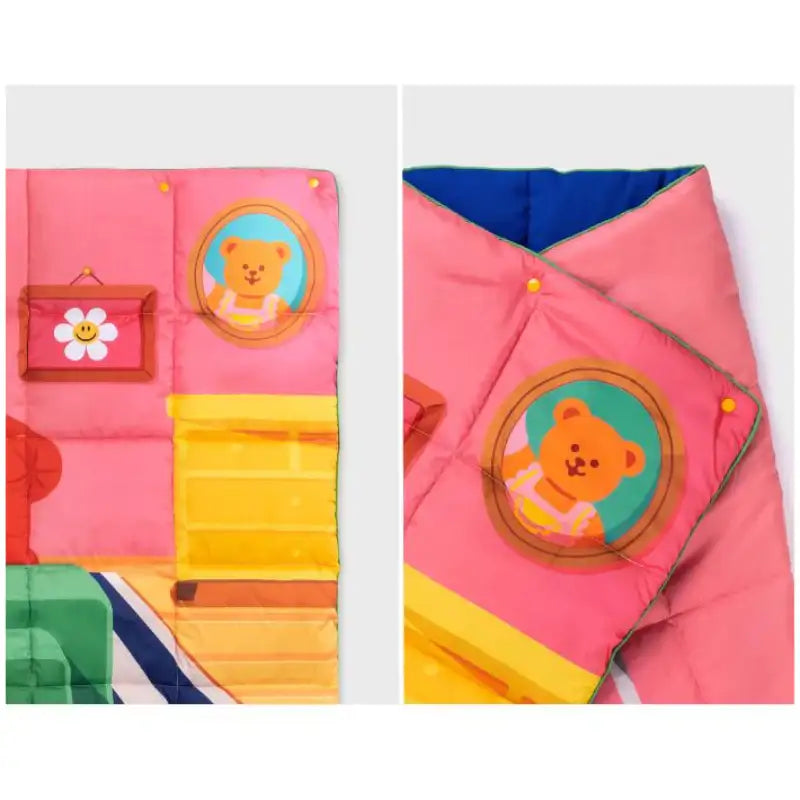 Wiggle Wiggle - Padded Blanket - Wiggle Wiggle - Blanket - Harumio