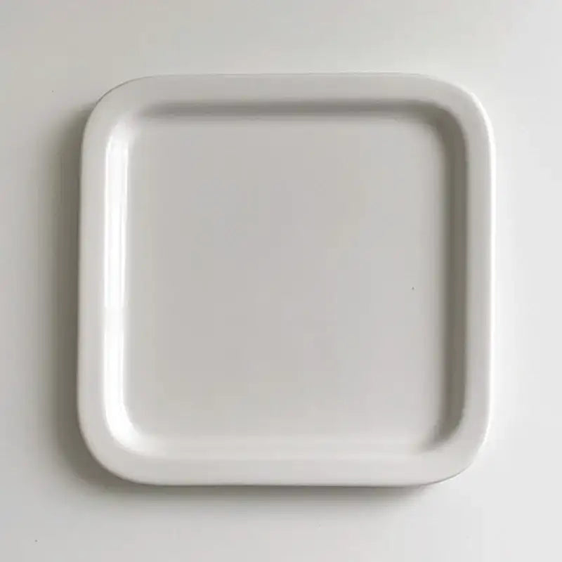 Like A Cafe - Round Square Plate S - Like A Cafe - Home & Living - Harumio