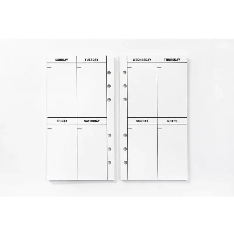 THENCE - A6 Standard Diary Paper Set - THENCE - Stationary - Harumio