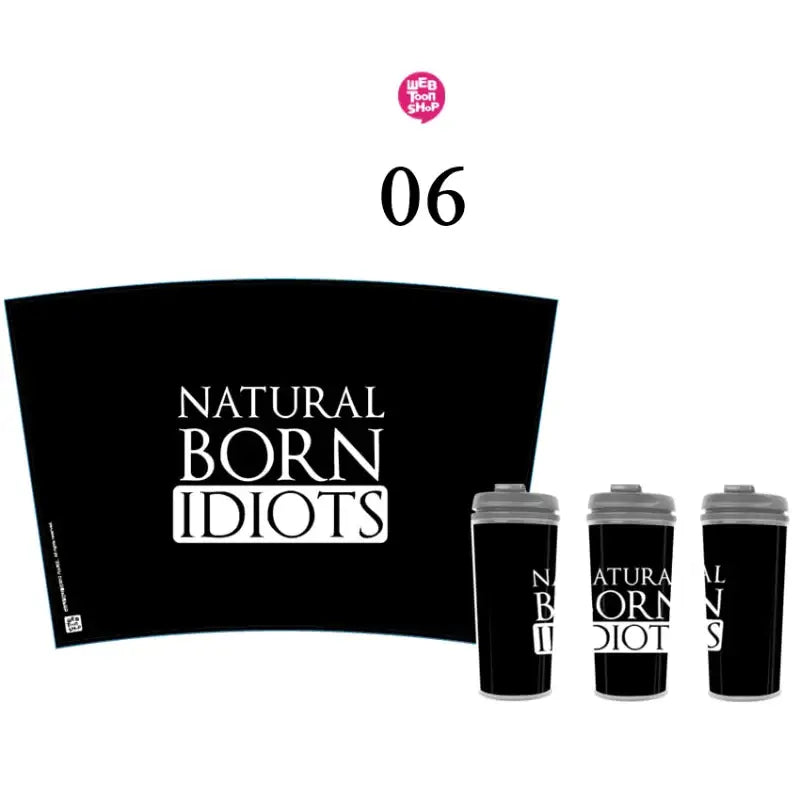 Natural Born Idiots - Tumbler 500ml - Webtoon Shop - Tumbler - Harumio