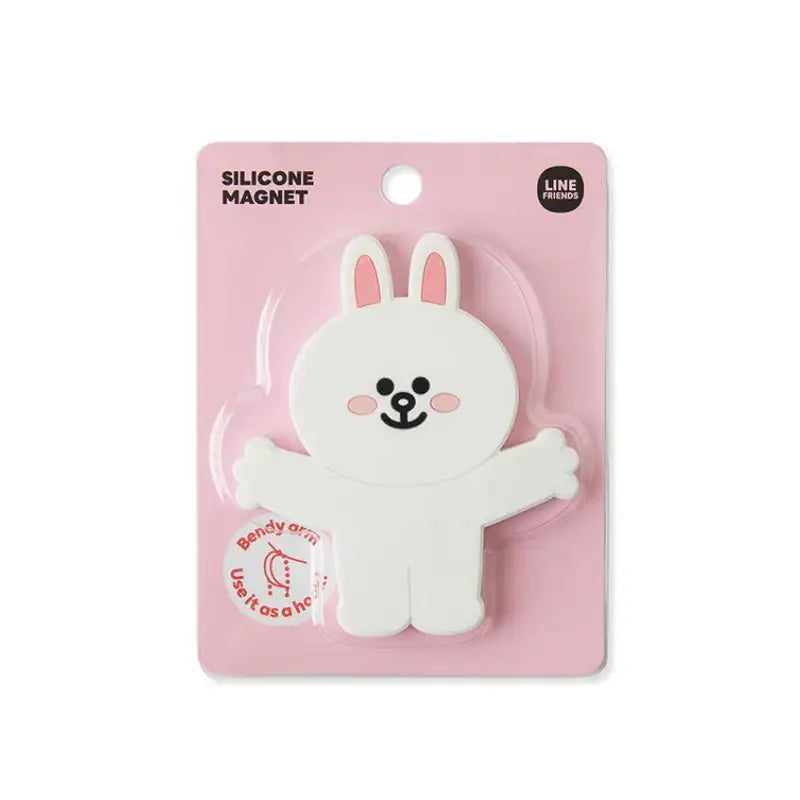 Line Friends - Silicone Hook Magnet - Cony - Line Friends - Stationery - Harumio