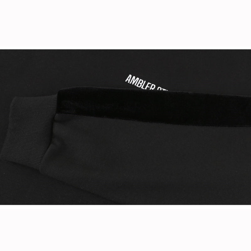 Ambler - Velvet Set-Up Over Fit Sweatshirt