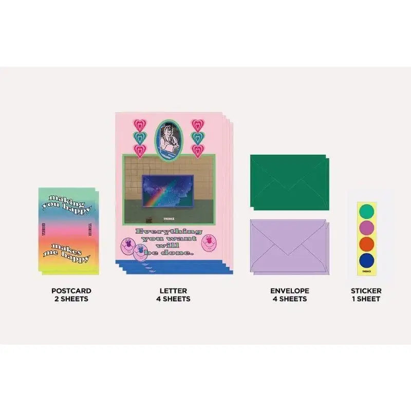 THENCE - Letter Set Happy - THENCE - Stationery - Harumio