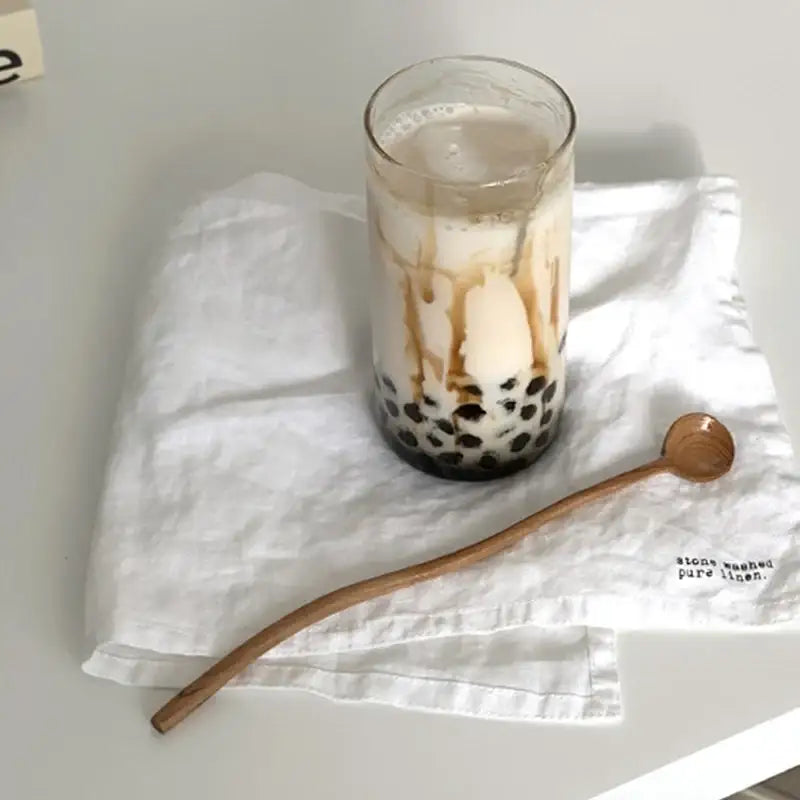 Like A Cafe - Wave Teakwood Long Spoon - Like A Cafe - Home & Living - Harumio