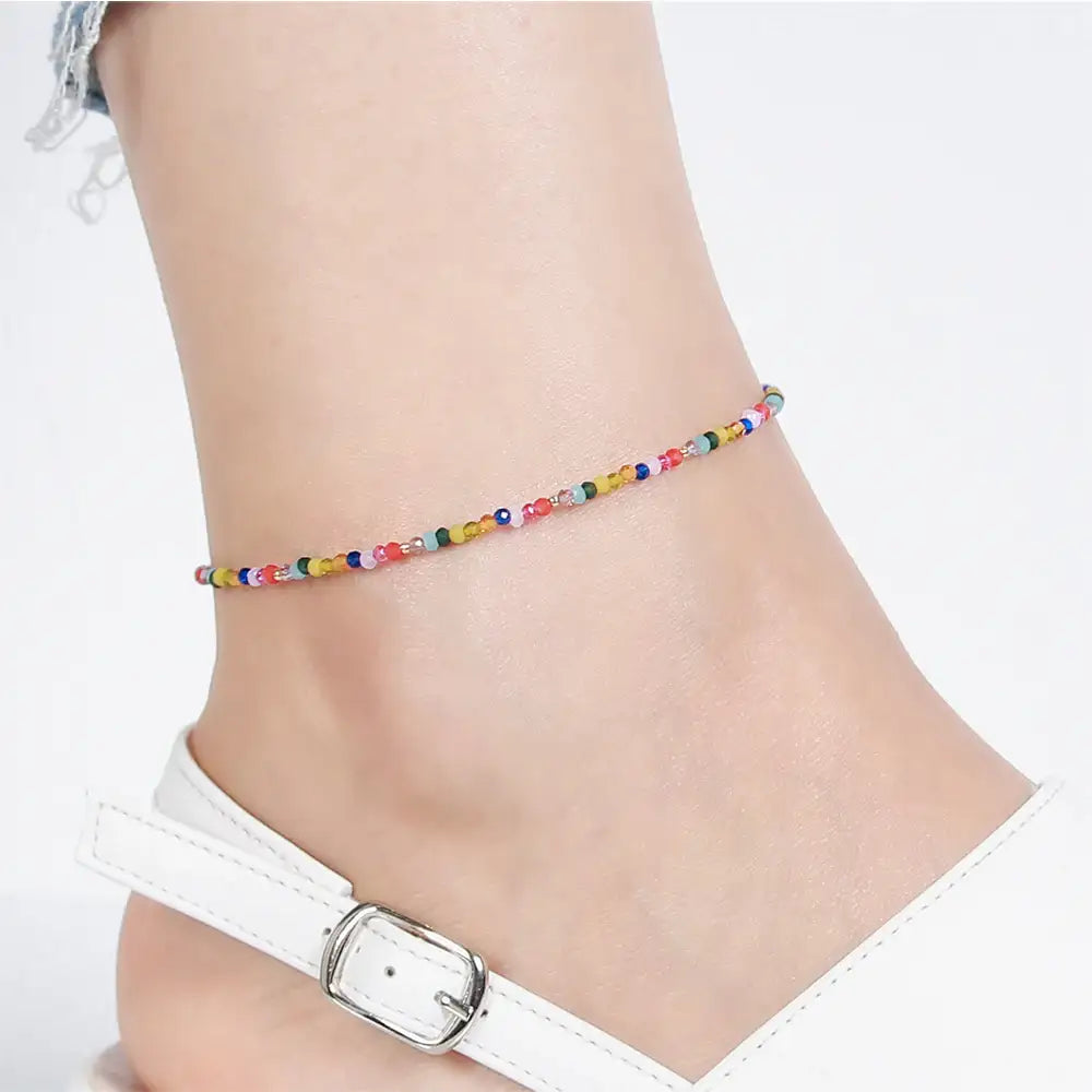 CLUE - Tropical Beads Anklet - CLUE - Jewelry - Harumio