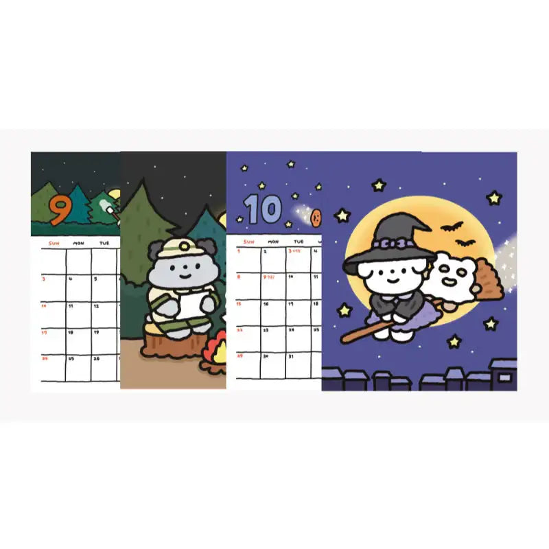 Jelly Crew - ddoodly - 2023 Wall Calendar - Jelly Crew - Calendar - Harumio