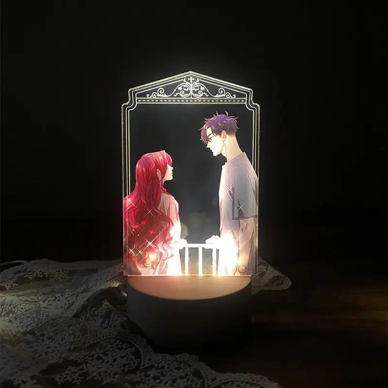 A Beastly Scandal - Acrylic Mood Light - Moon Phase Mall - Acrylic Mood Light - Harumio