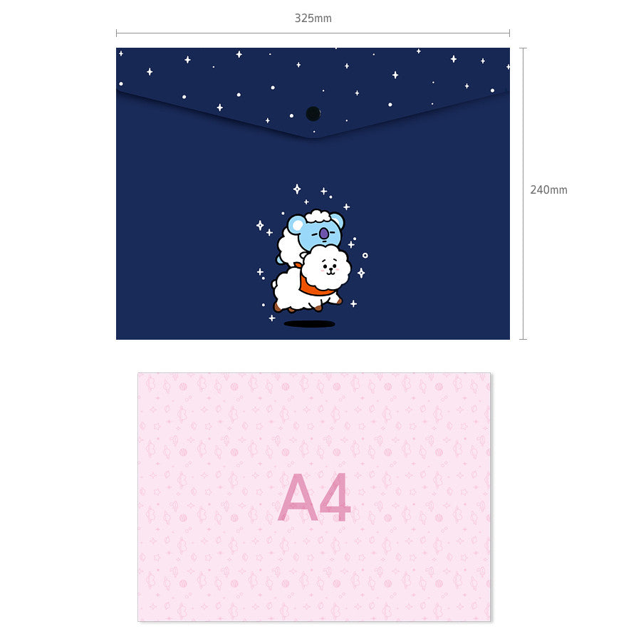 BT21 x Monopoly - Universtar PP File Pocket