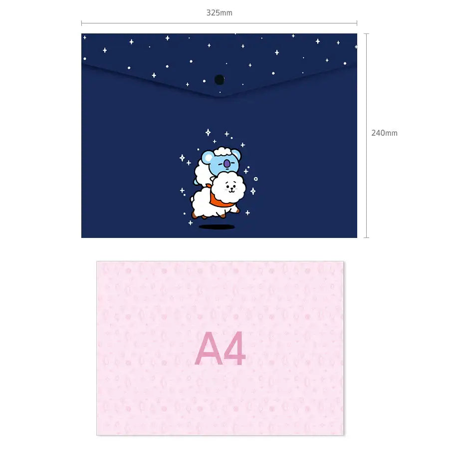 BT21 x Monopoly - Universtar PP File Pocket - Monopoly - Accessories - Harumio