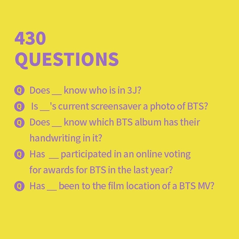 BTS - Do You Know Me? BTS Edition