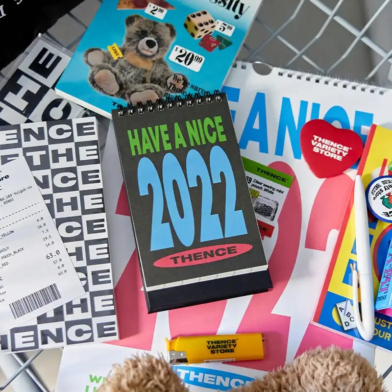 THENCE - 2022 Desk Calendar - THENCE - Accessories - Harumio