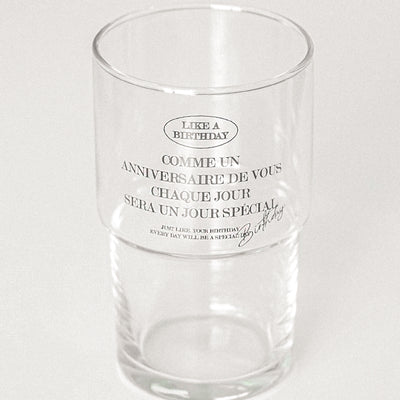 August8th - LIKE A BIRTHDAY Franc Stock Glass