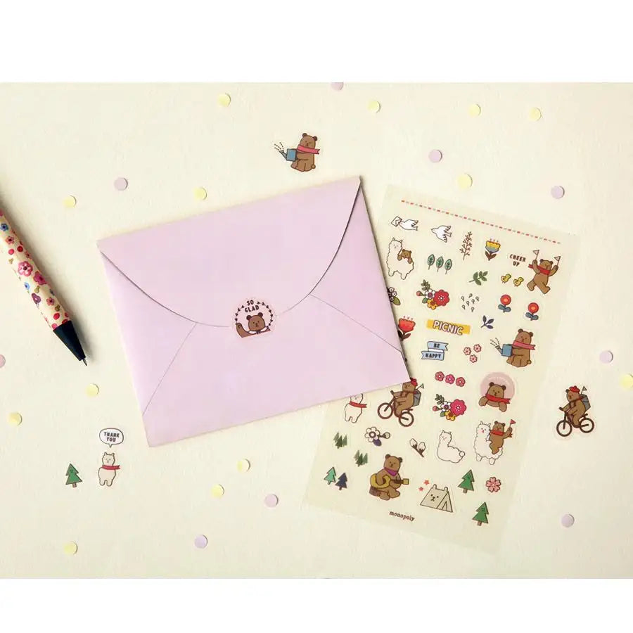 Monopoly - Toffeenut Friends Sticker - Monopoly - Decorative Stickers - Harumio