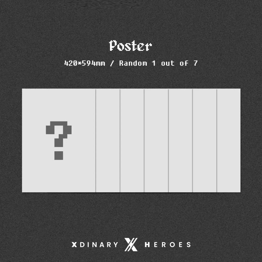 Xdinary Heroes - Overload : 2nd Mini Album (Random) - Xdinary Heroes - Album - Harumio