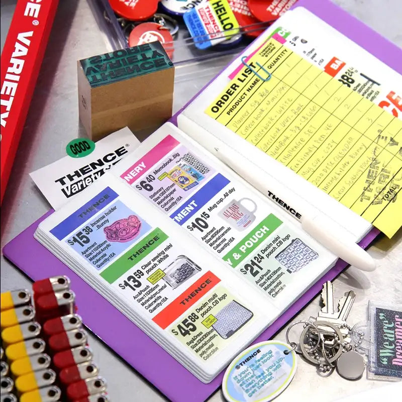THENCE - Collect Book 4Cut - THENCE - Stationery - Harumio