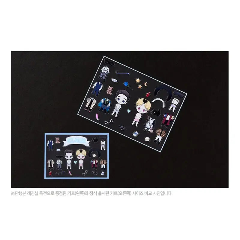BJ Alex - Dress Up Kit Ver.2 - Lezhin - Sticker - Harumio