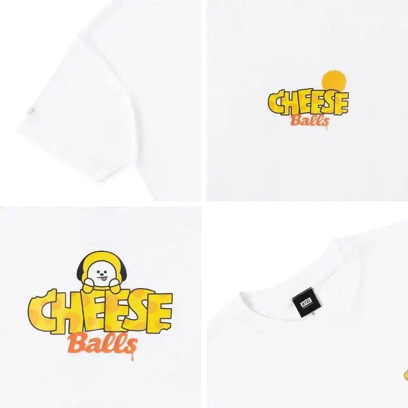 BT21 - Snacks Short Sleeve T-Shirt - BT21 - T-Shirt - Harumio