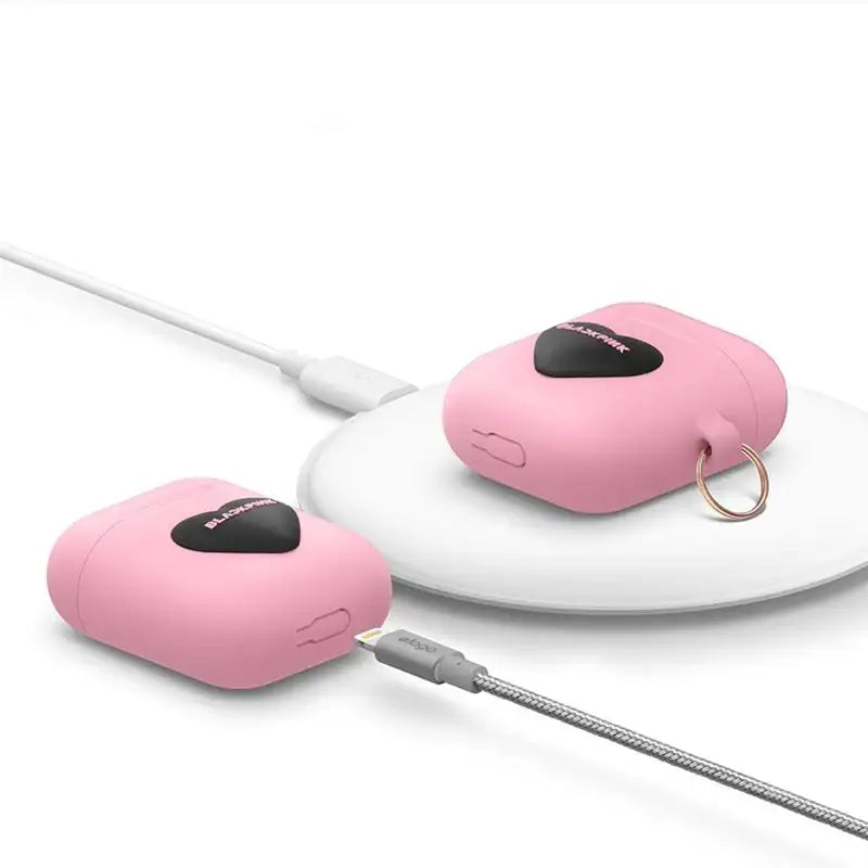 BlackPink - Elago Airpods Hang Case - BlackPink - Accessories - Harumio