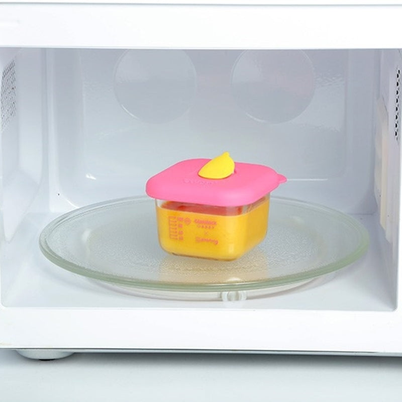 Glasslock BABY x pingfong - Slime Cap Baby Food Container 210ml 3P Set