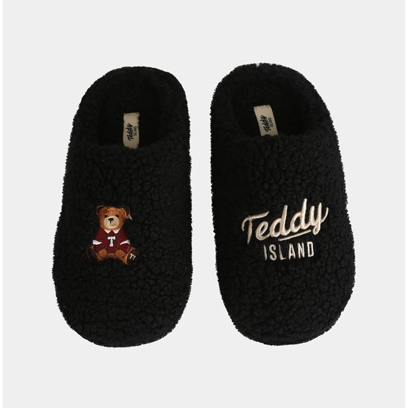 SHOOPEN x Teddy Island - Non-slip Lettering Dumble Room Shoes