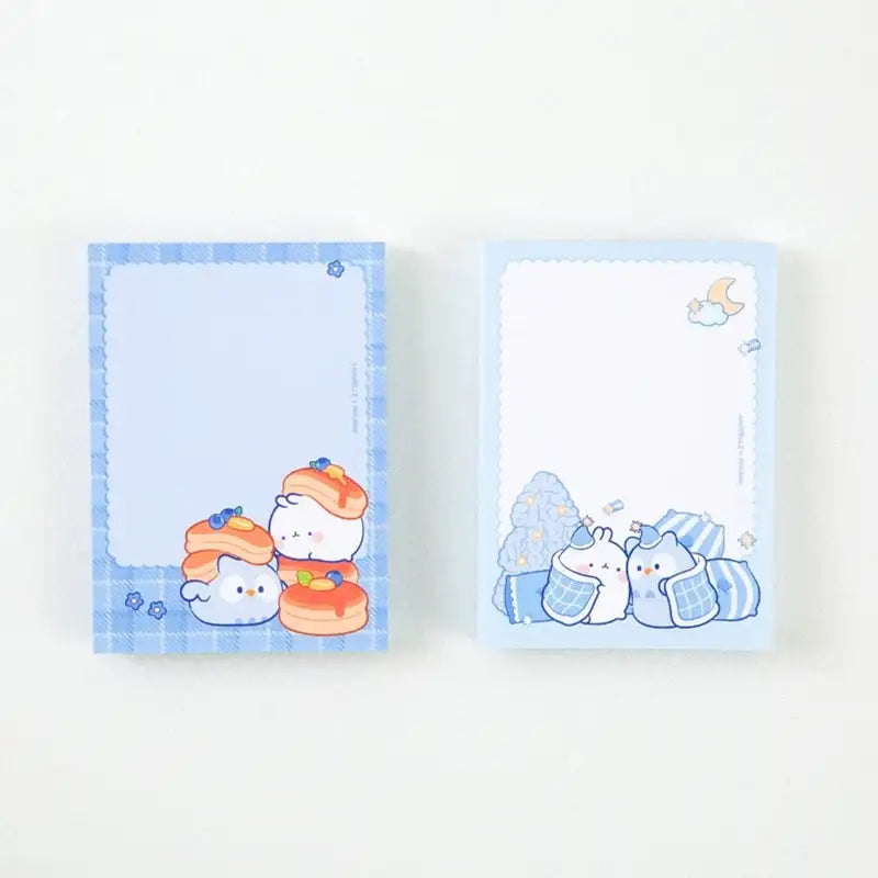 Anirollz x Molang - Memo Pad - Molang - Stationeries - Harumio