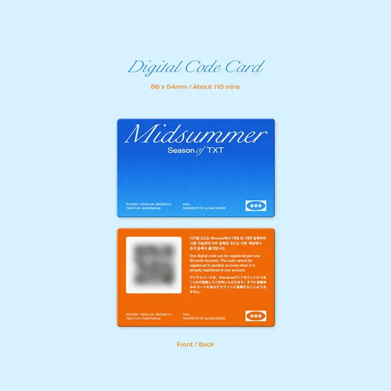 TXT - Season of TXT: Midsummer - TXT - Photobook - Harumio