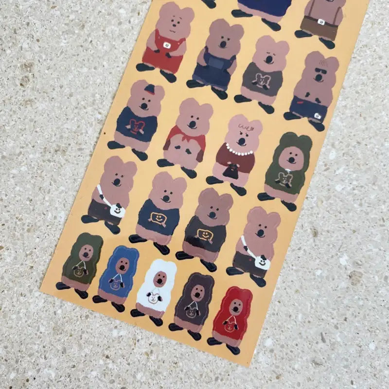 Dinotaeng - We are Family Sticker - Dinotaeng - Sticker - Harumio