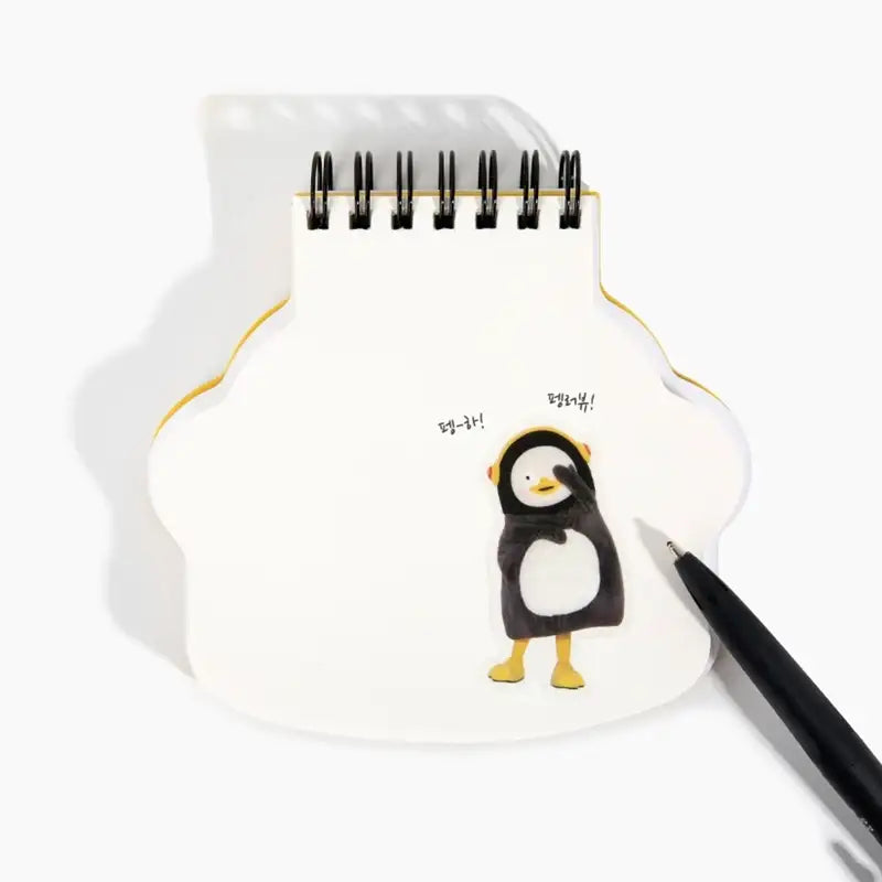 Pengsoo - Pengsoo-Shaped Notebook - Pengsoo - Accessories, Stationery - Harumio
