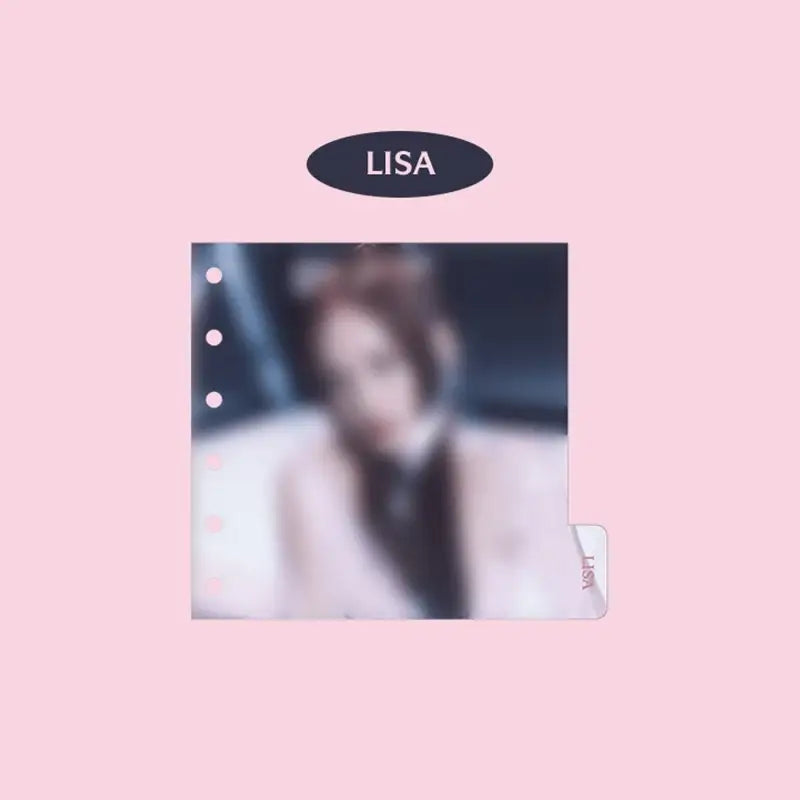 BlackPink - Born Pink - Disk Photo Binder Index - BlackPink - Photo Binder - Harumio