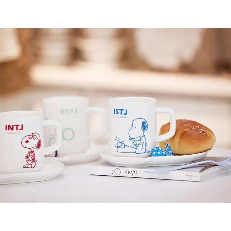 Bo Friends x Peanuts - Snoopy MBTI Mug - Bo Friends - Mugs - Harumio